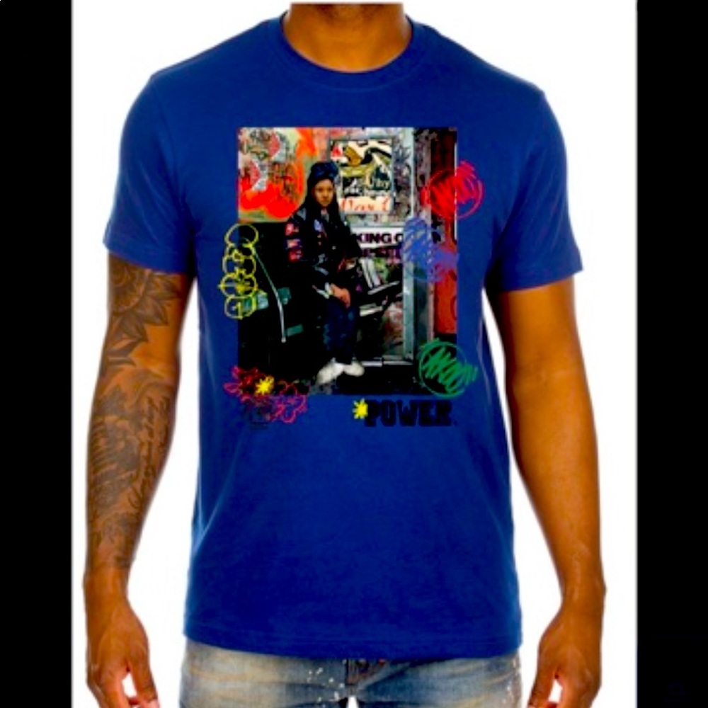 Akoo Men’s Knit Tee Shirt -Rapper TI Brand